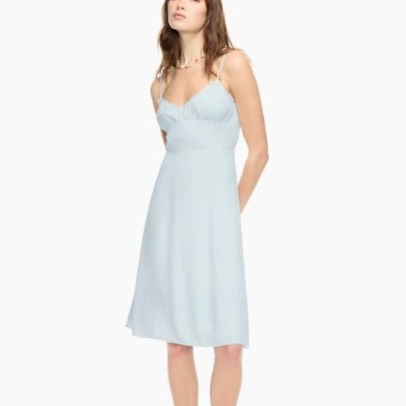 Sunday Best Dresses & Skirts - Sunday Best Aritzia Eastwood Midi Dress Fluid Blue Size L